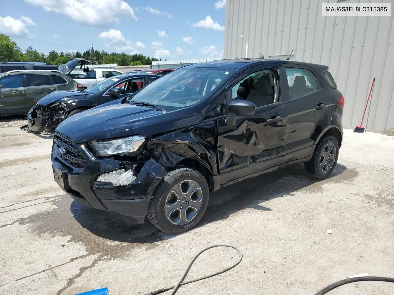 2020 Ford Ecosport S VIN: MAJ6S3FL8LC315385 Lot: 60980105