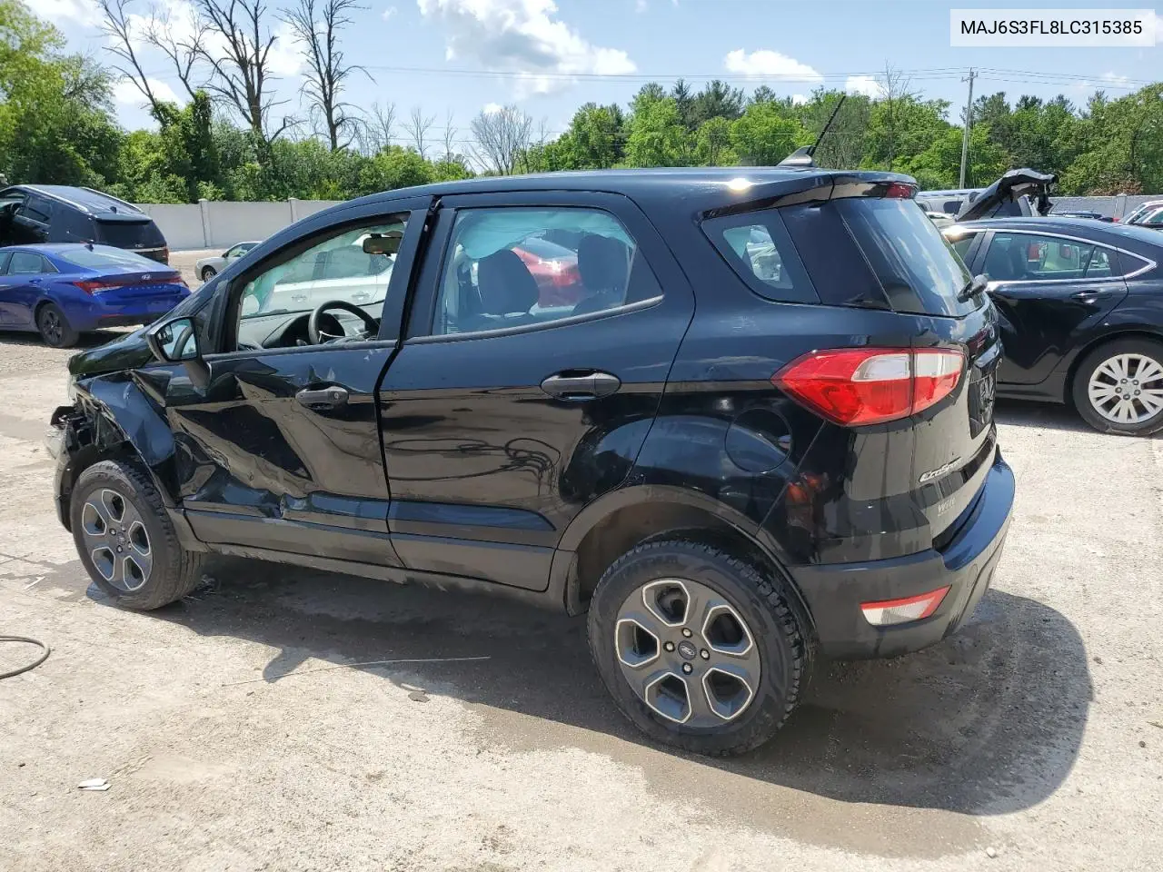 2020 Ford Ecosport S VIN: MAJ6S3FL8LC315385 Lot: 60980105