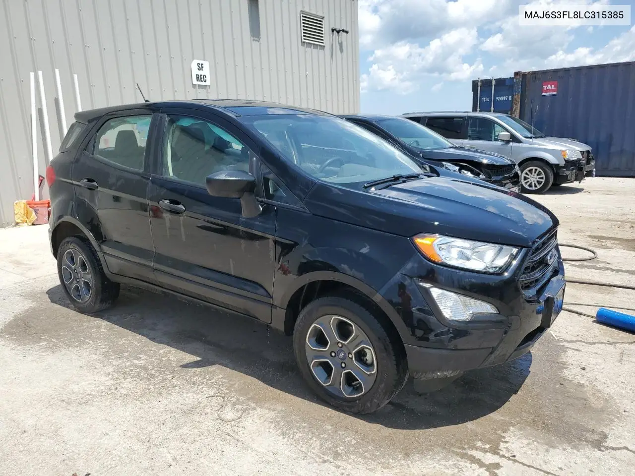 2020 Ford Ecosport S VIN: MAJ6S3FL8LC315385 Lot: 60980105