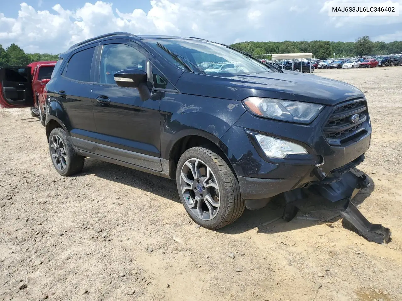 2020 Ford Ecosport Ses VIN: MAJ6S3JL6LC346402 Lot: 61973765