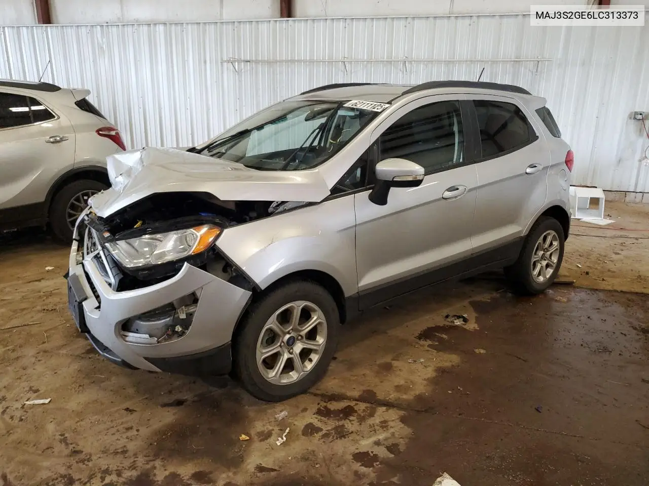 2020 Ford Ecosport Se VIN: MAJ3S2GE6LC313373 Lot: 62111125