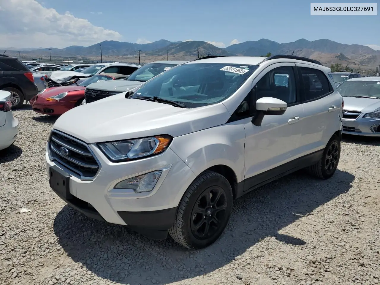 2020 Ford Ecosport Se VIN: MAJ6S3GL0LC327691 Lot: 62311905
