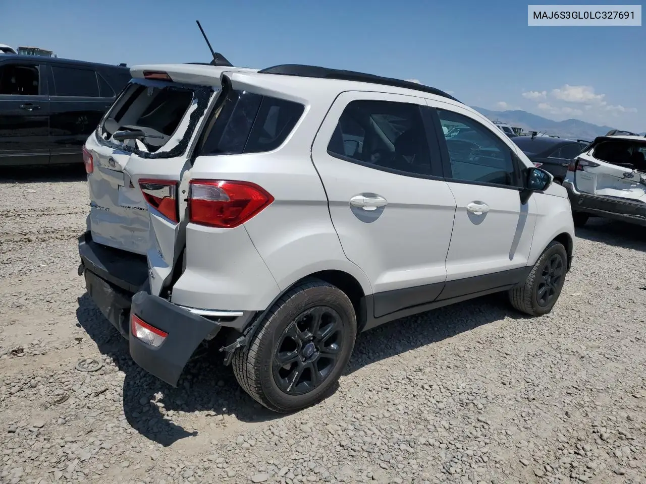 2020 Ford Ecosport Se VIN: MAJ6S3GL0LC327691 Lot: 62311905