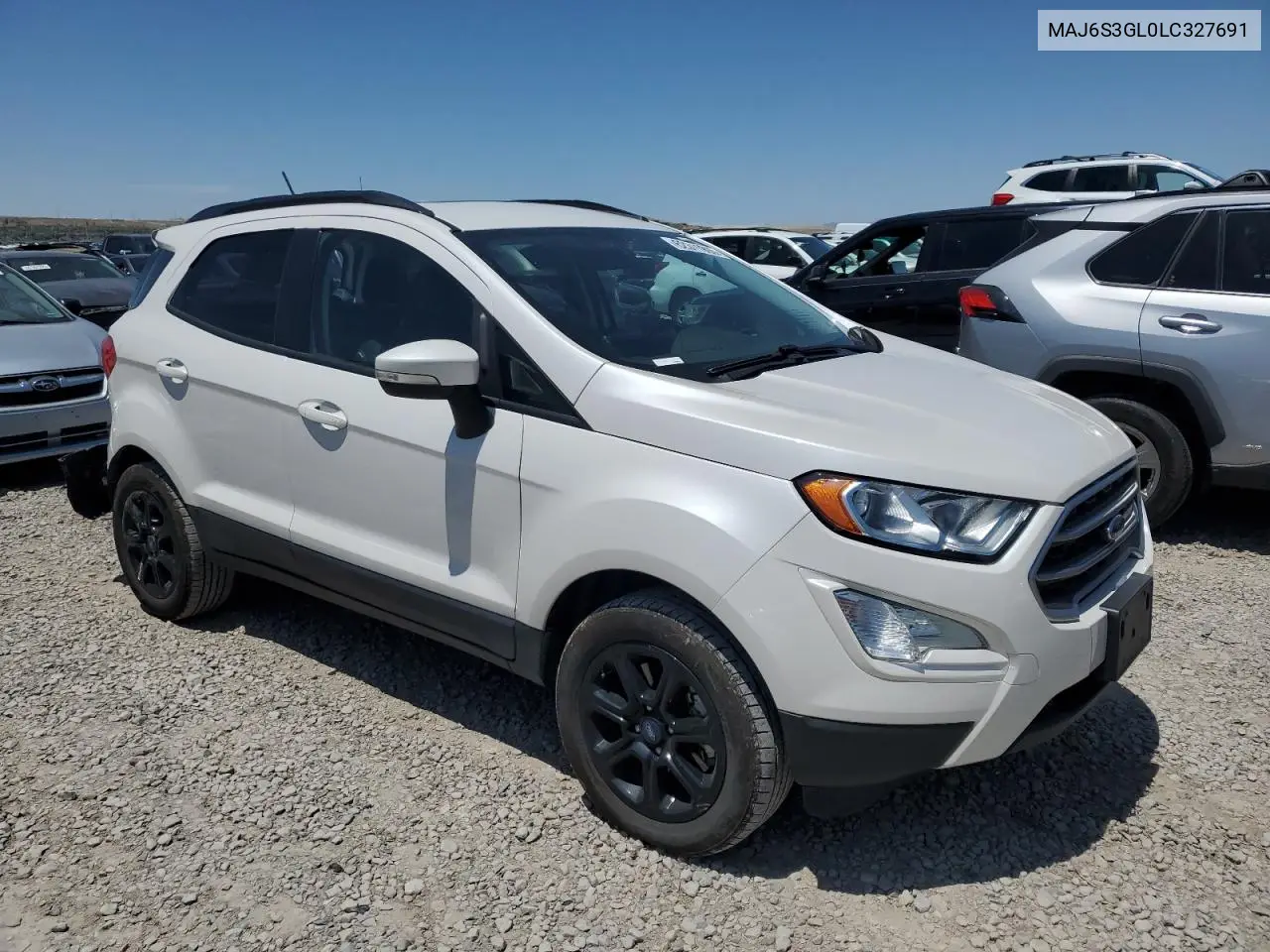 2020 Ford Ecosport Se VIN: MAJ6S3GL0LC327691 Lot: 62311905