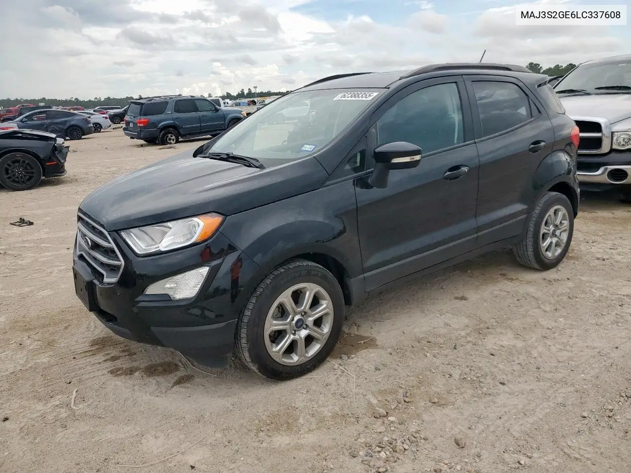 2020 Ford Ecosport Se VIN: MAJ3S2GE6LC337608 Lot: 62388355