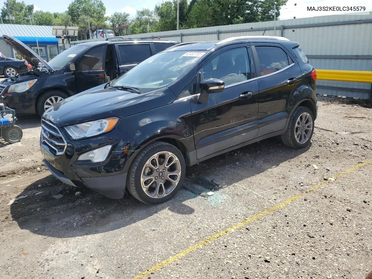 2020 Ford Ecosport Titanium VIN: MAJ3S2KE0LC345579 Lot: 62482705