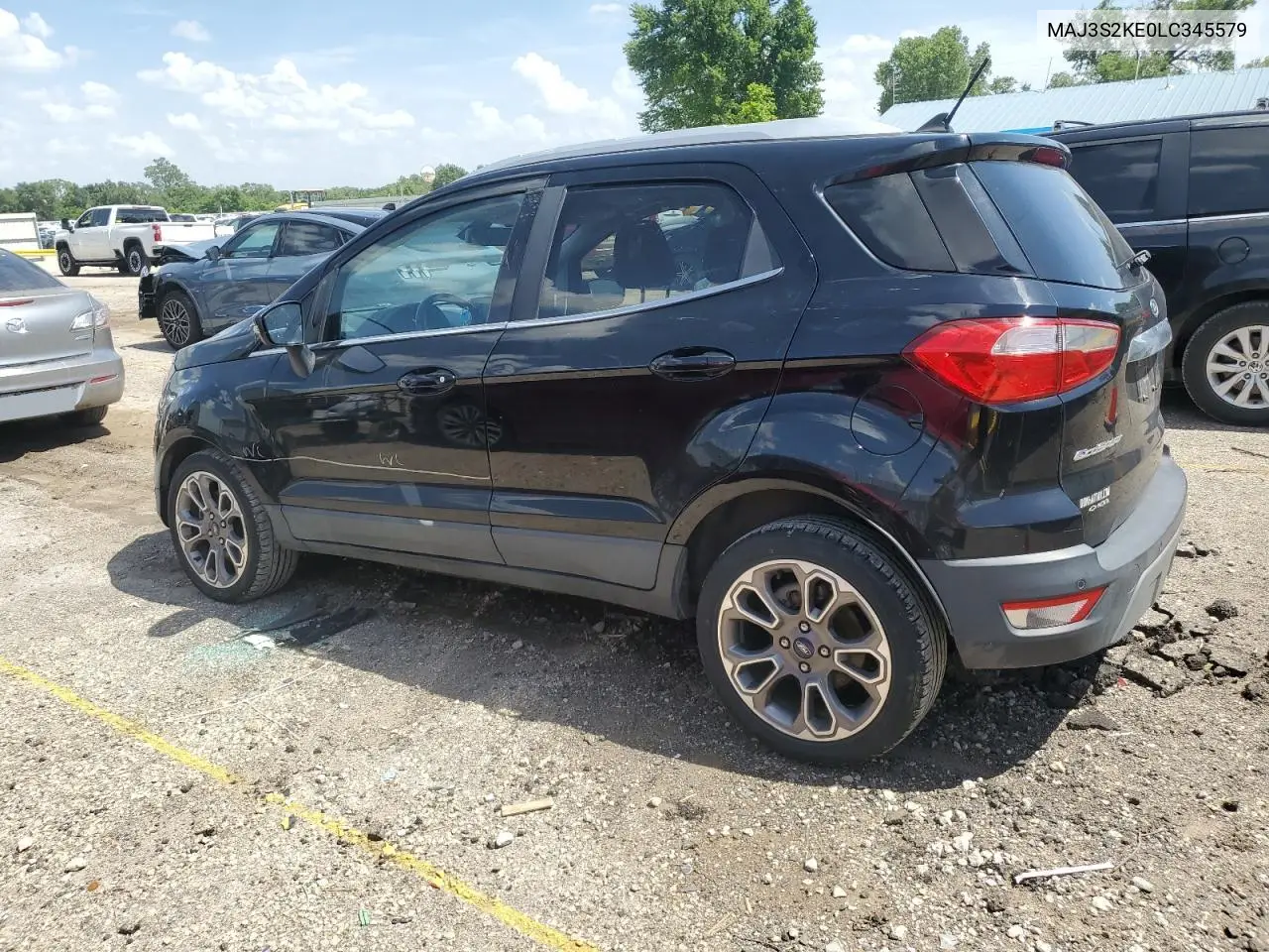2020 Ford Ecosport Titanium VIN: MAJ3S2KE0LC345579 Lot: 62482705