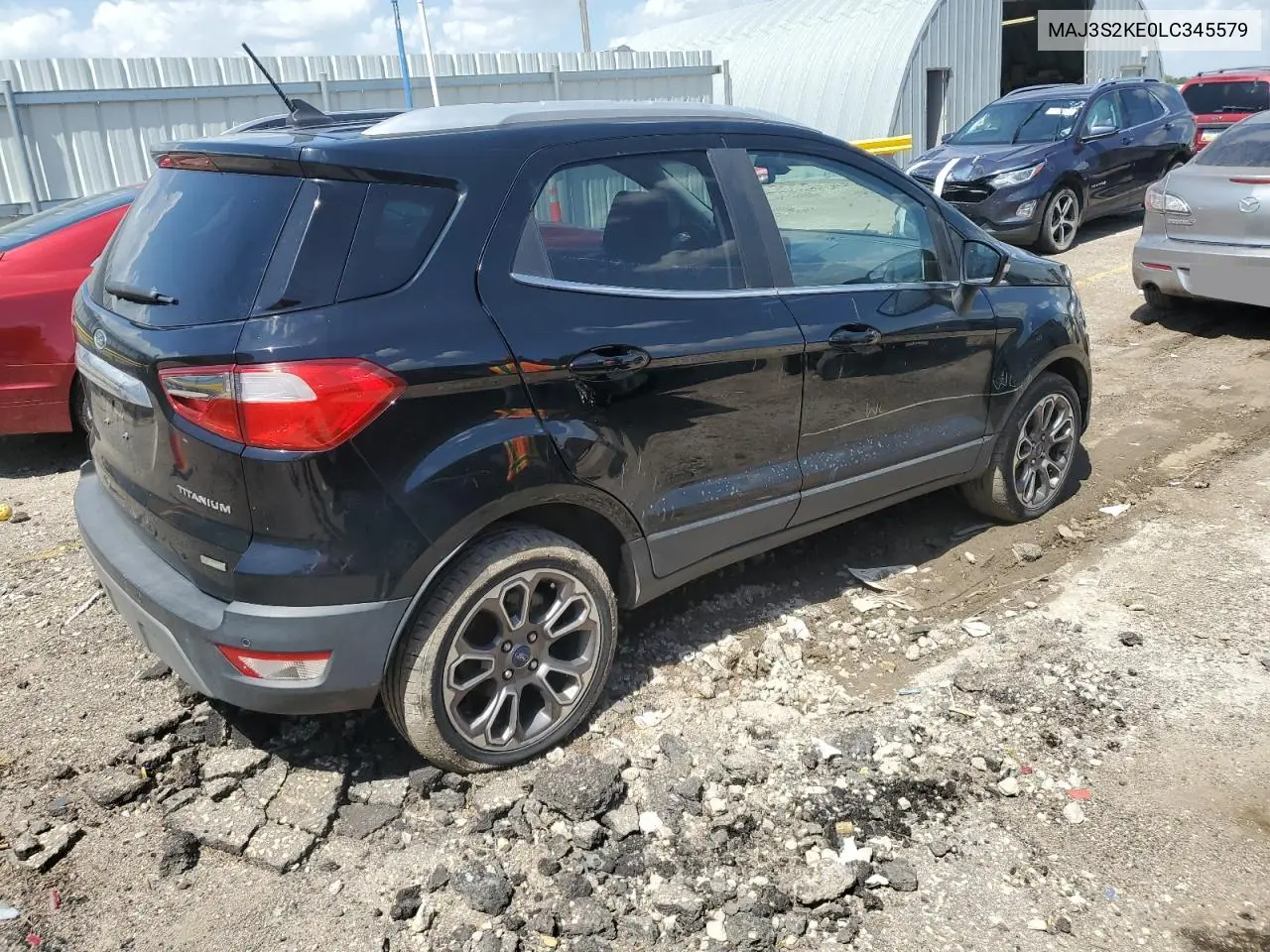 2020 Ford Ecosport Titanium VIN: MAJ3S2KE0LC345579 Lot: 62482705