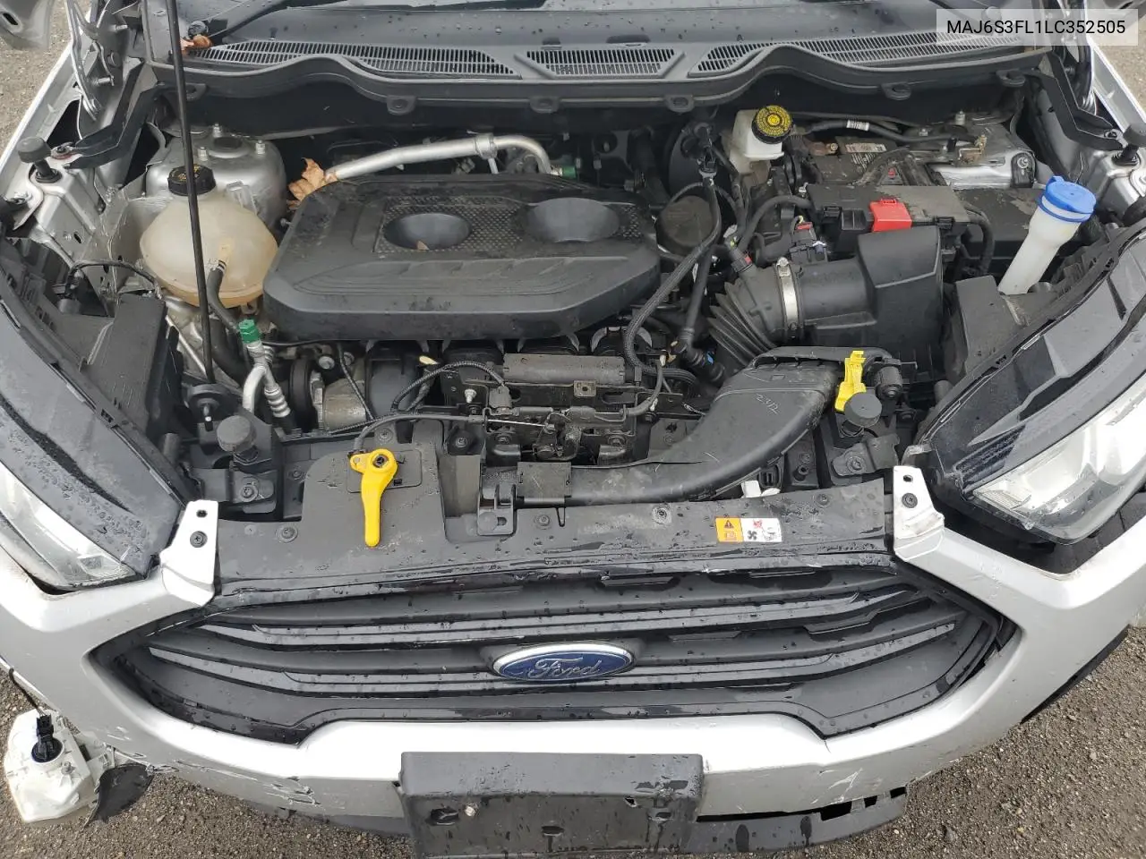 2020 Ford Ecosport S VIN: MAJ6S3FL1LC352505 Lot: 62653215