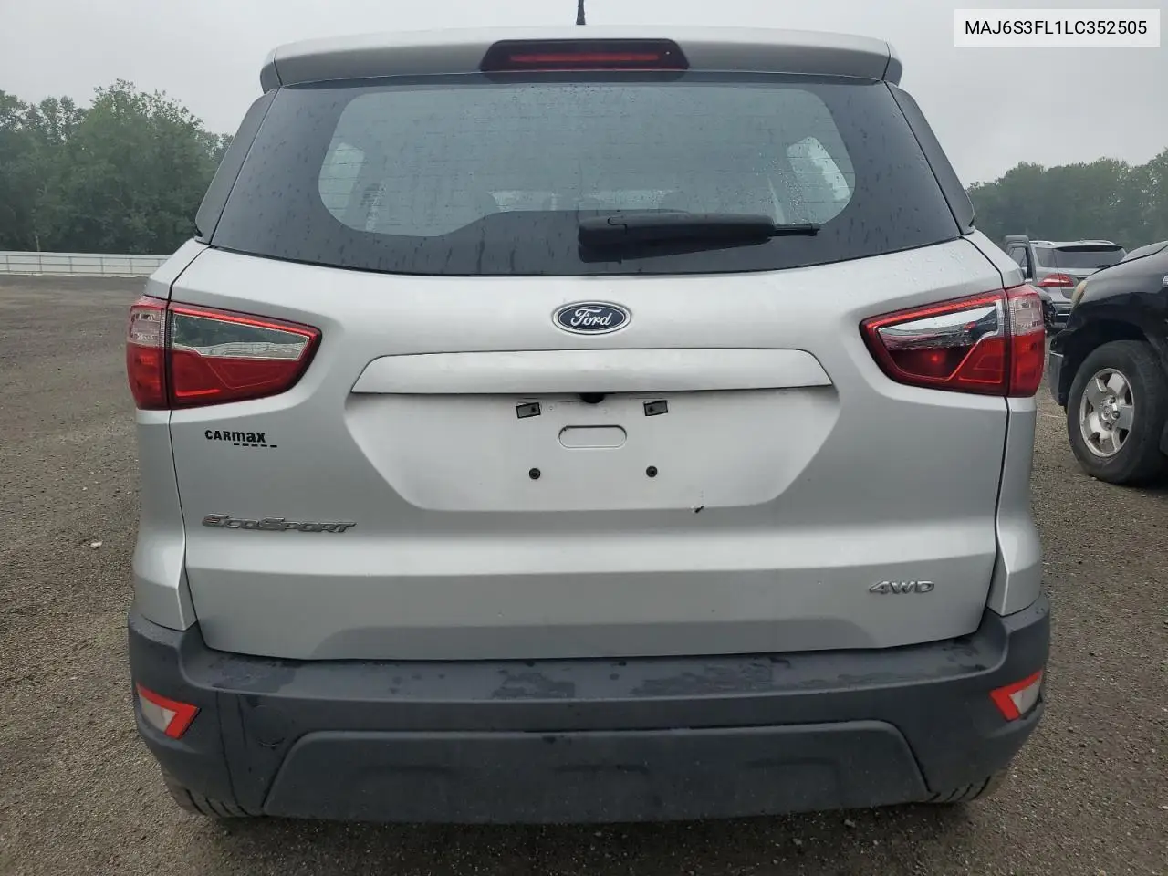 2020 Ford Ecosport S VIN: MAJ6S3FL1LC352505 Lot: 62653215