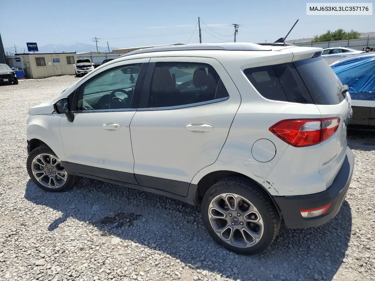 2020 Ford Ecosport Titanium VIN: MAJ6S3KL3LC357176 Lot: 62665535