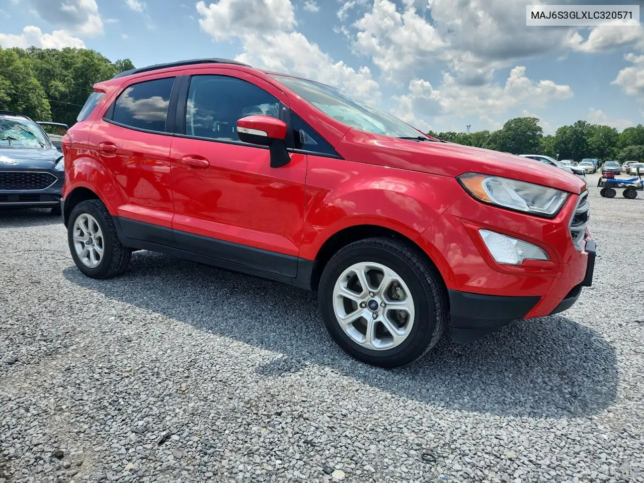 2020 Ford Ecosport Se VIN: MAJ6S3GLXLC320571 Lot: 62888925