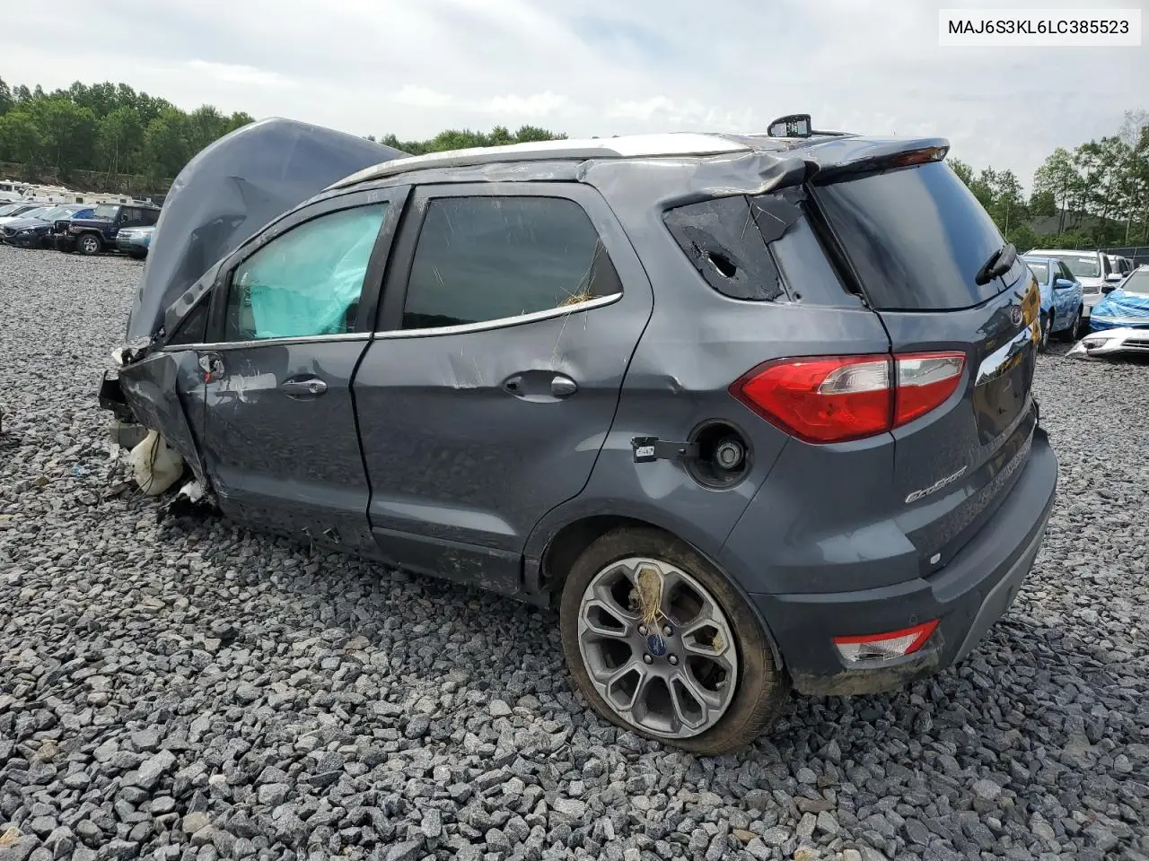 2020 Ford Ecosport Titanium VIN: MAJ6S3KL6LC385523 Lot: 62922695