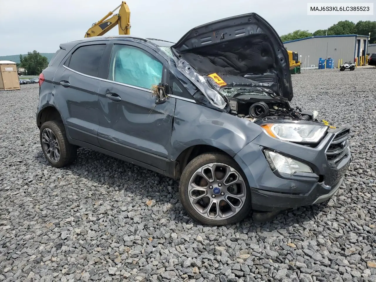 2020 Ford Ecosport Titanium VIN: MAJ6S3KL6LC385523 Lot: 62922695