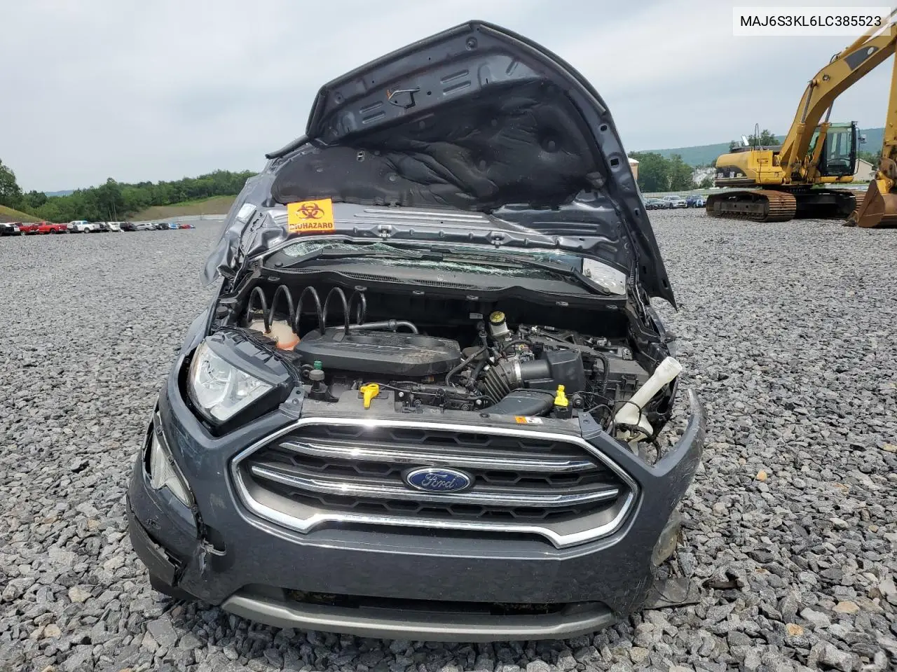 2020 Ford Ecosport Titanium VIN: MAJ6S3KL6LC385523 Lot: 62922695