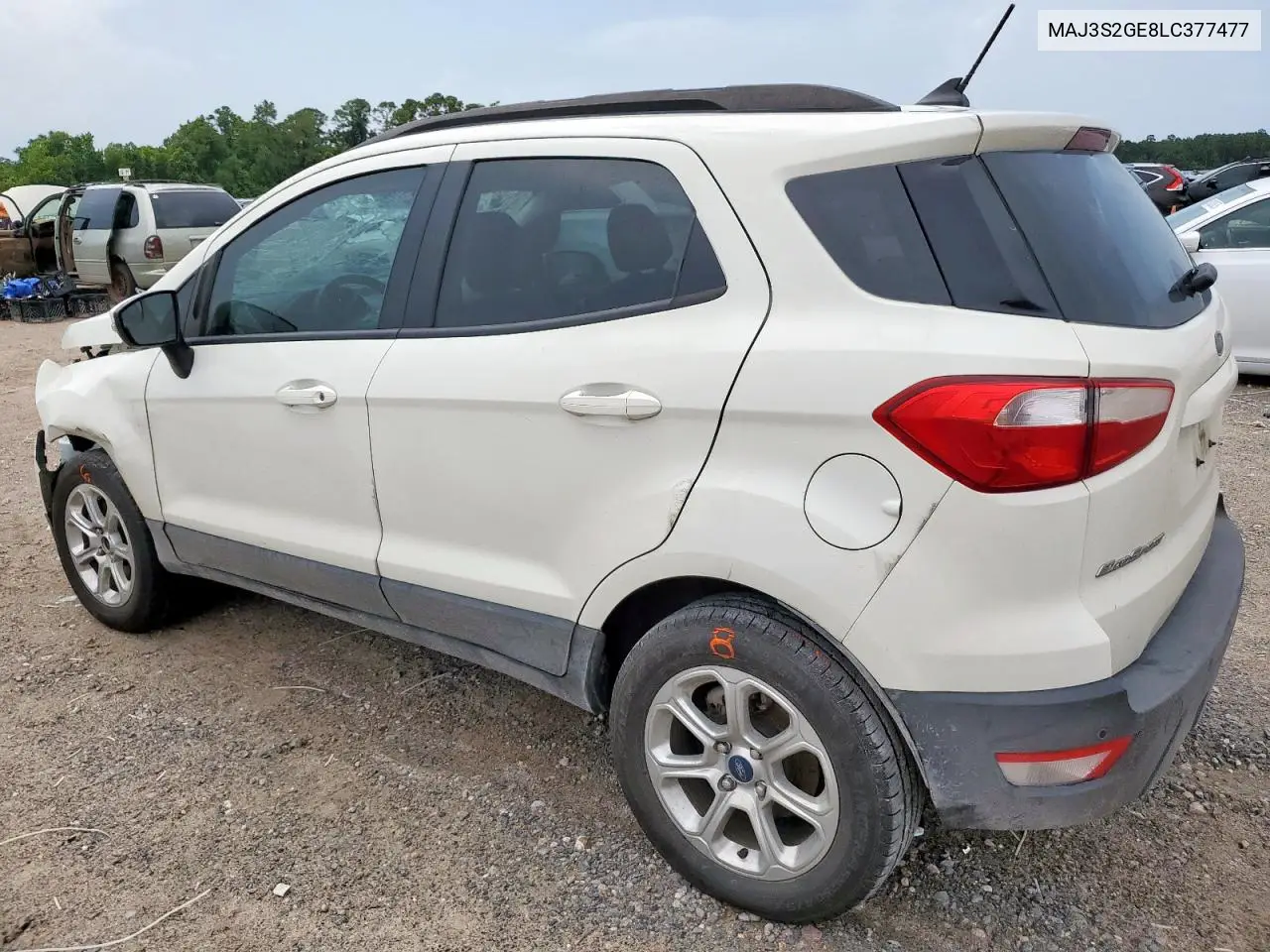 2020 Ford Ecosport Se VIN: MAJ3S2GE8LC377477 Lot: 63045925