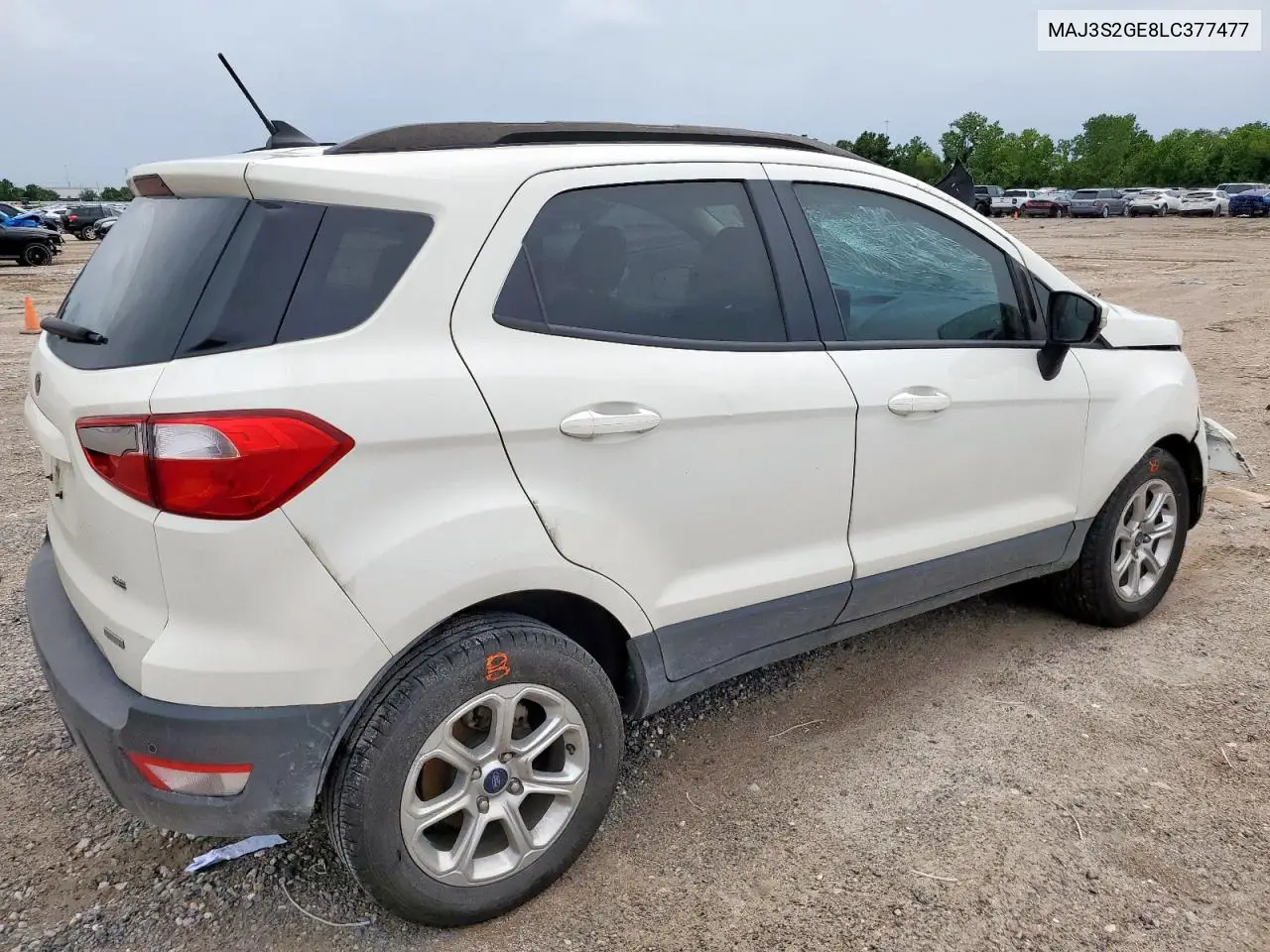 2020 Ford Ecosport Se VIN: MAJ3S2GE8LC377477 Lot: 63045925