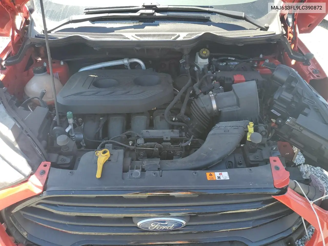 2020 Ford Ecosport S VIN: MAJ6S3FL9LC390872 Lot: 63056755