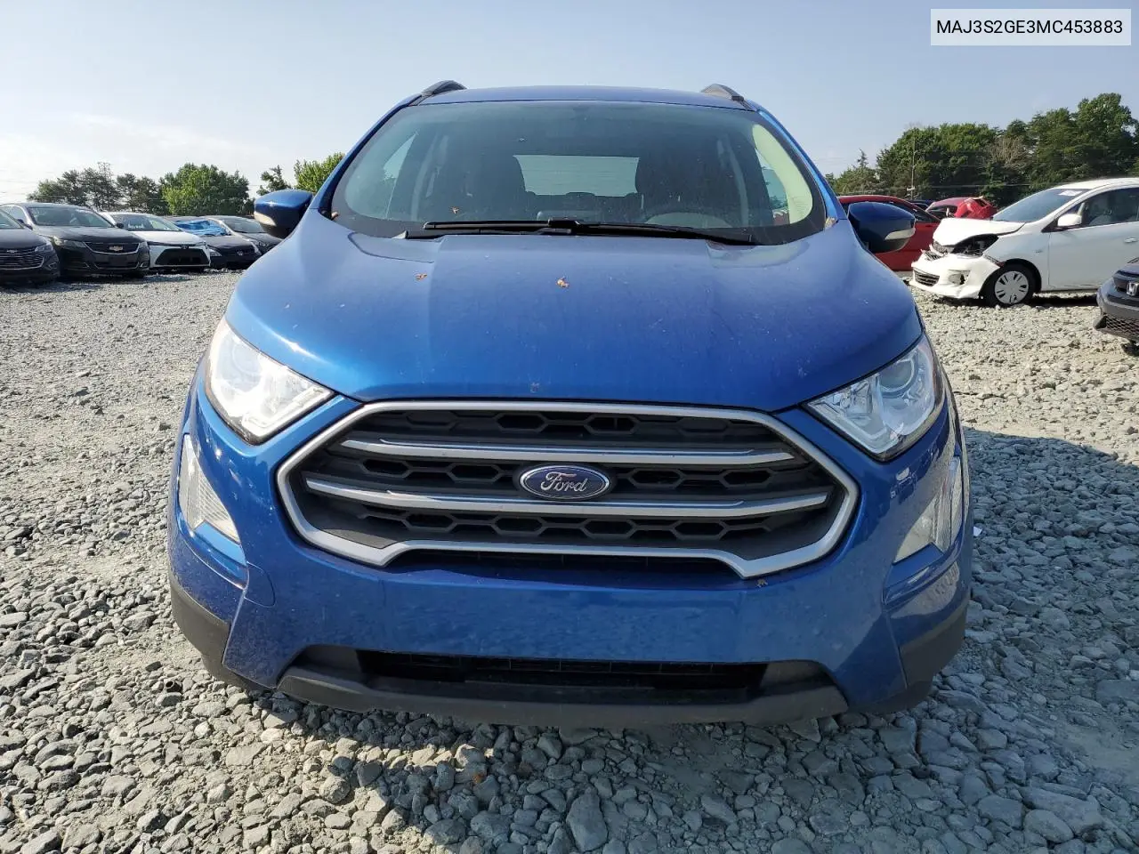 2021 Ford Ecosport Se VIN: MAJ3S2GE3MC453883 Lot: 61891055