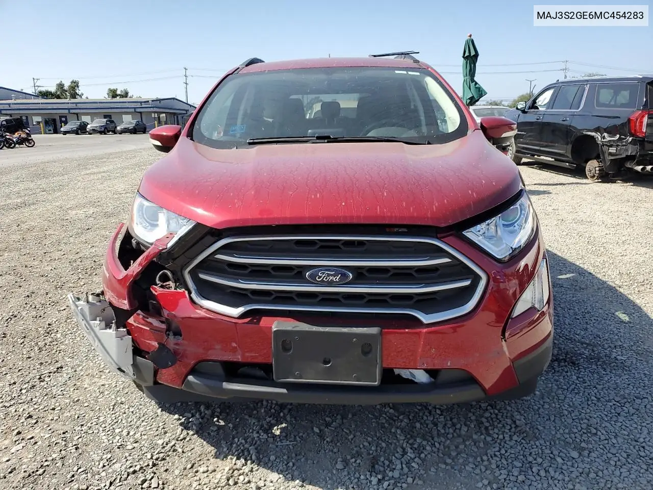 2021 Ford Ecosport Se VIN: MAJ3S2GE6MC454283 Lot: 62180755
