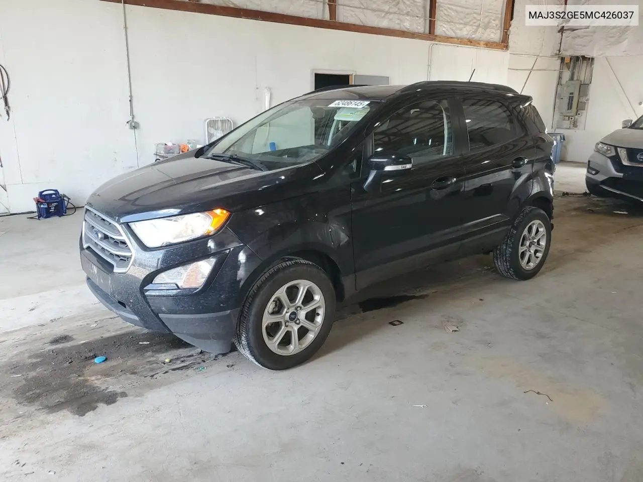 2021 Ford Ecosport Se VIN: MAJ3S2GE5MC426037 Lot: 62486145