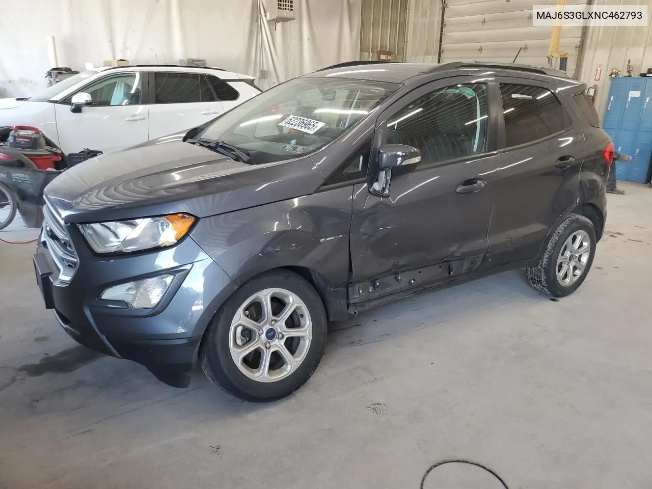 2022 Ford Ecosport Se VIN: MAJ6S3GLXNC462793 Lot: 62236965