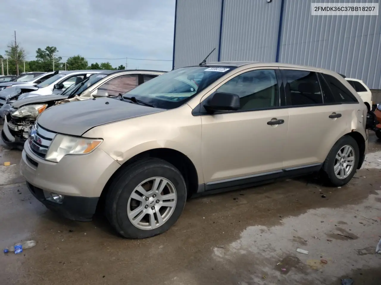 2007 Ford Edge Se VIN: 2FMDK36C37BB18207 Lot: 56863125