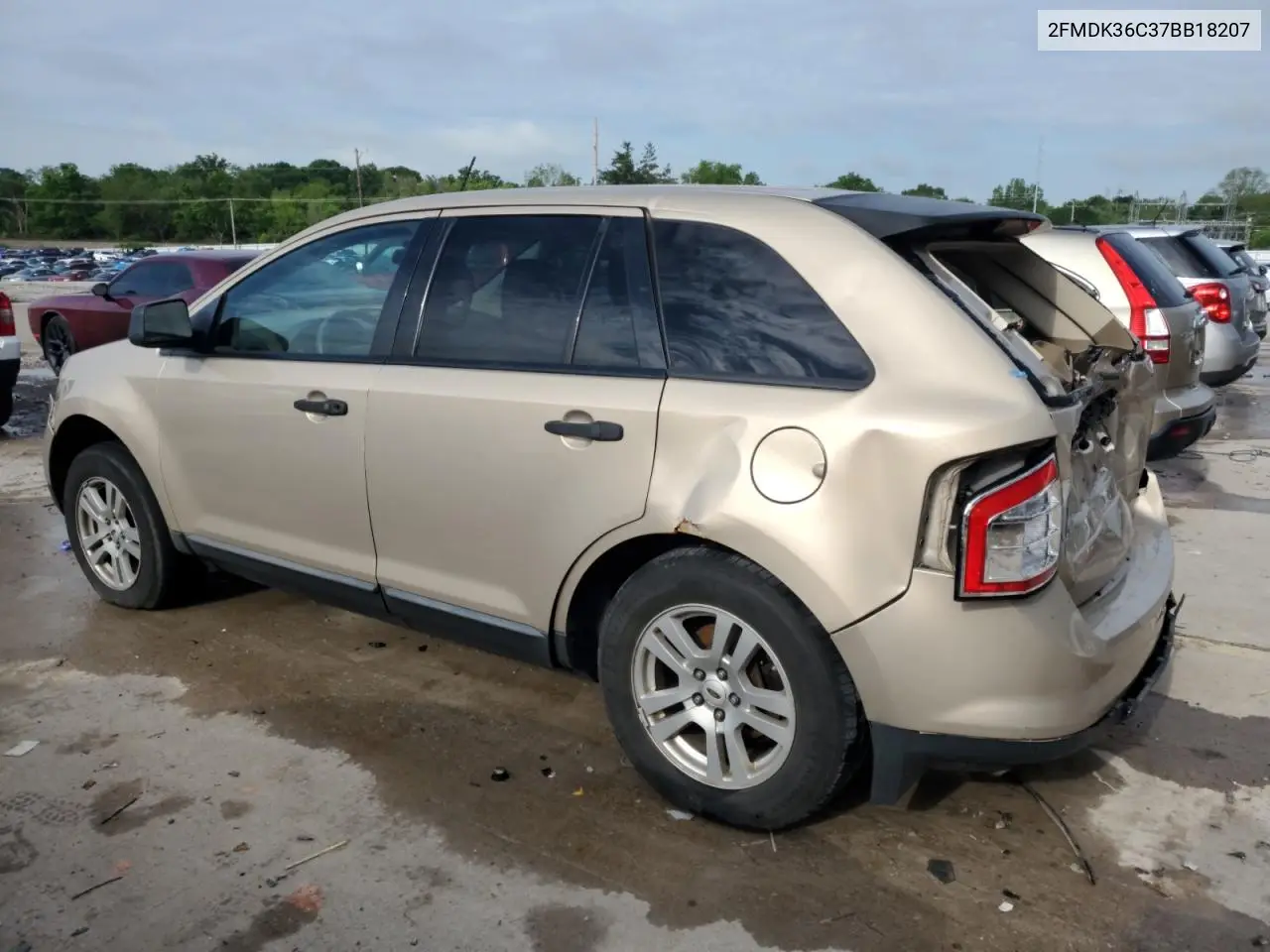 2007 Ford Edge Se VIN: 2FMDK36C37BB18207 Lot: 56863125