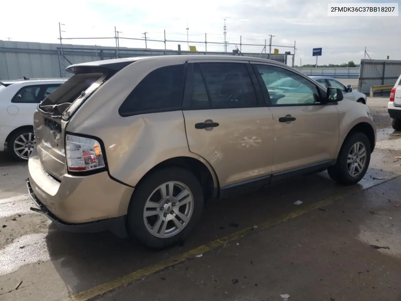 2007 Ford Edge Se VIN: 2FMDK36C37BB18207 Lot: 56863125