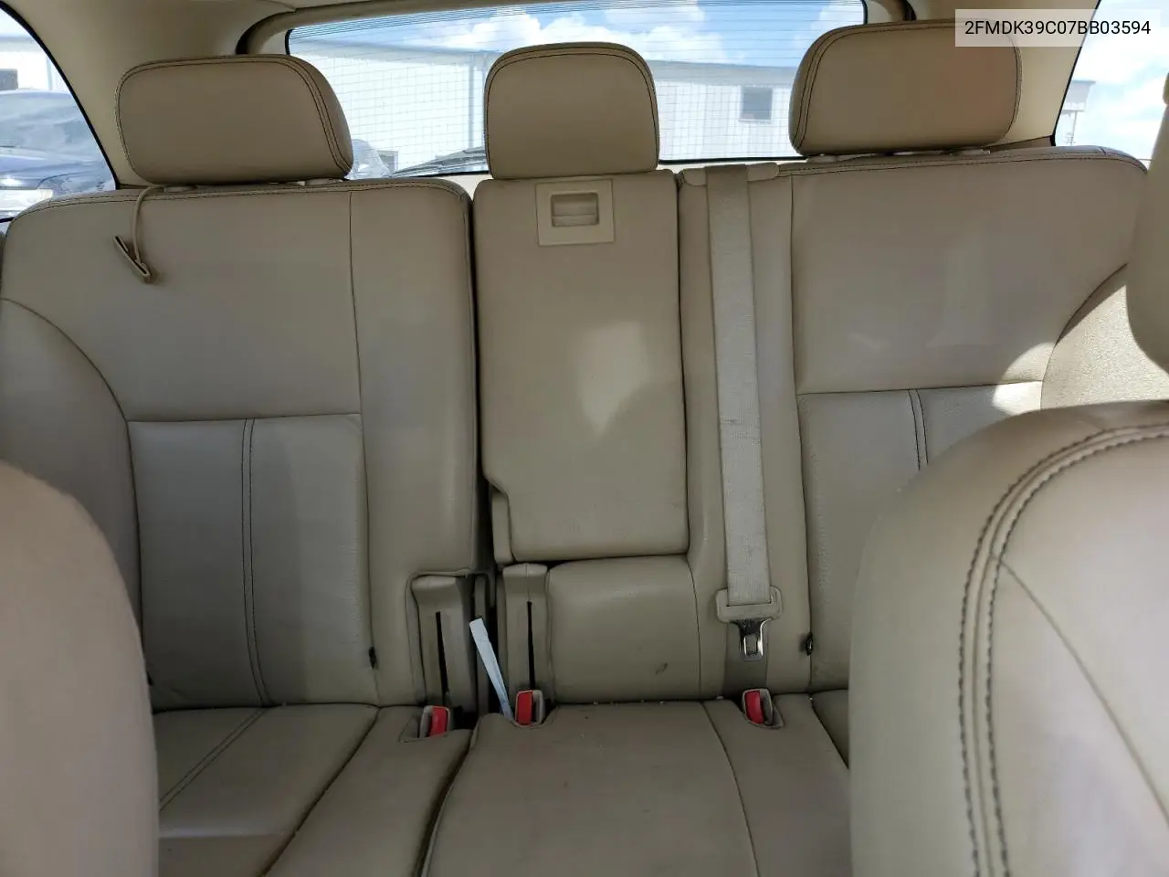 2007 Ford Edge Sel Plus VIN: 2FMDK39C07BB03594 Lot: 56865115