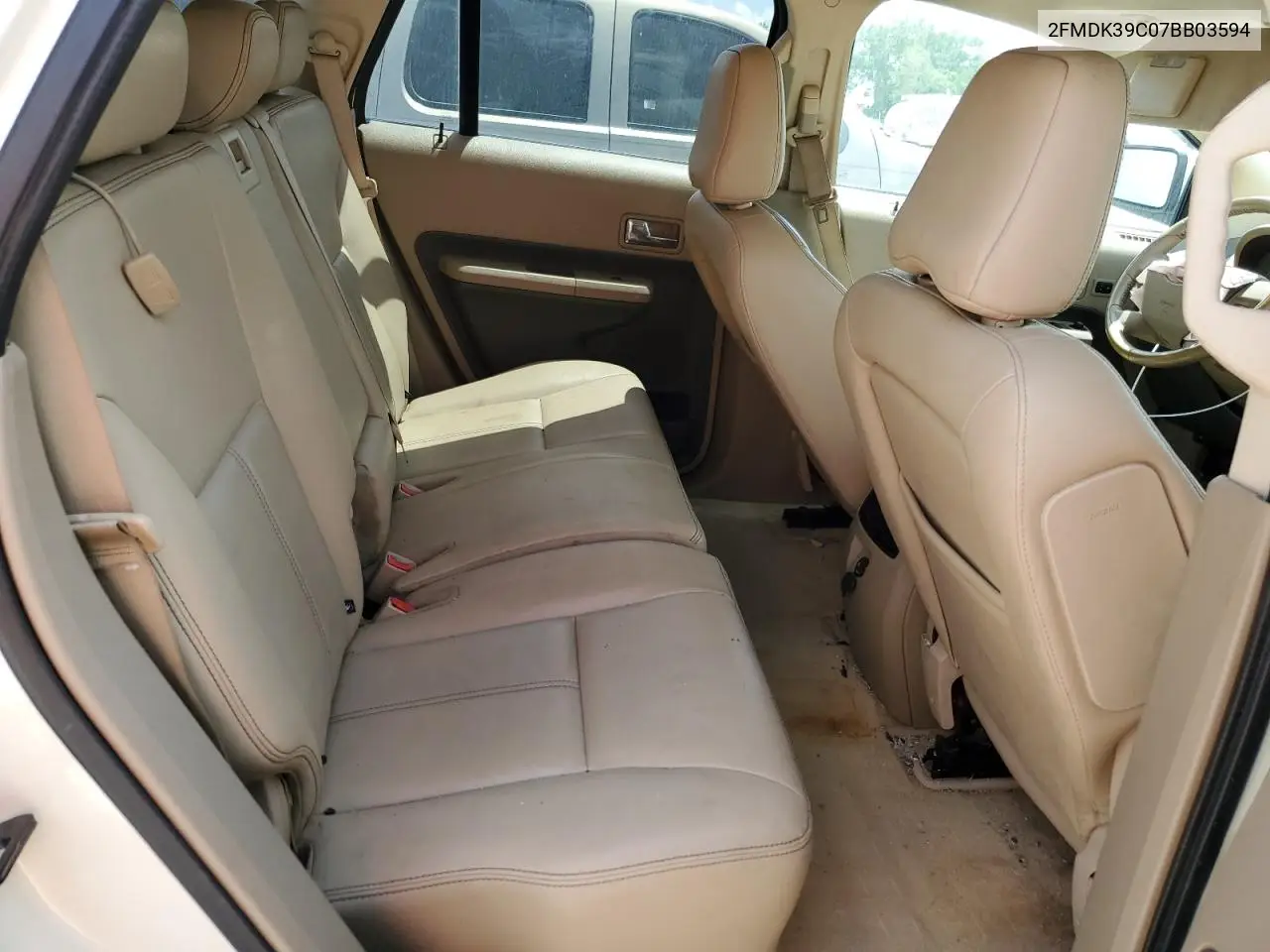 2007 Ford Edge Sel Plus VIN: 2FMDK39C07BB03594 Lot: 56865115