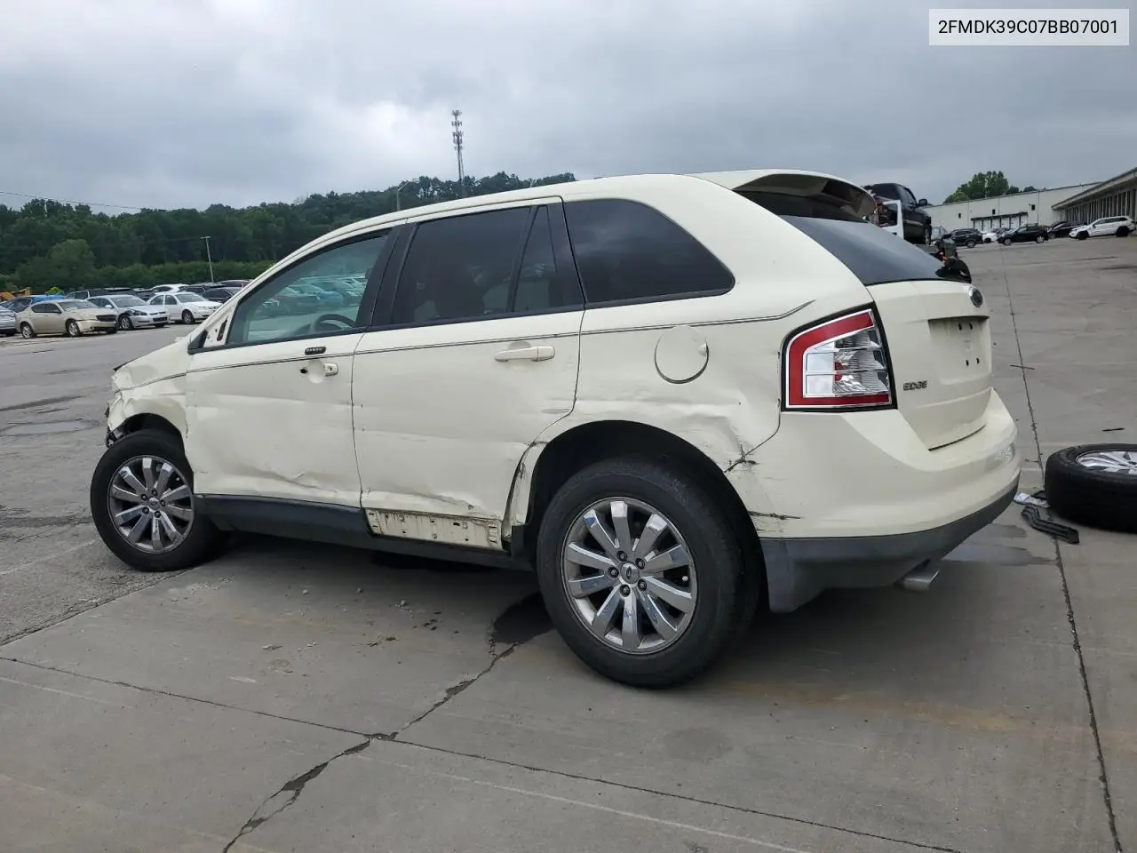 2007 Ford Edge Sel Plus VIN: 2FMDK39C07BB07001 Lot: 61608355
