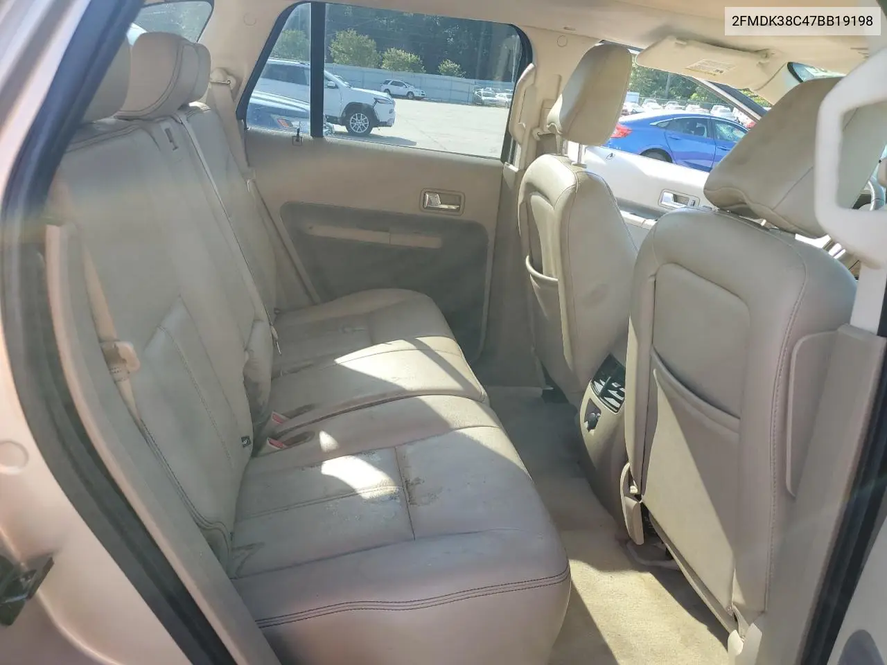 2007 Ford Edge Sel VIN: 2FMDK38C47BB19198 Lot: 61833545