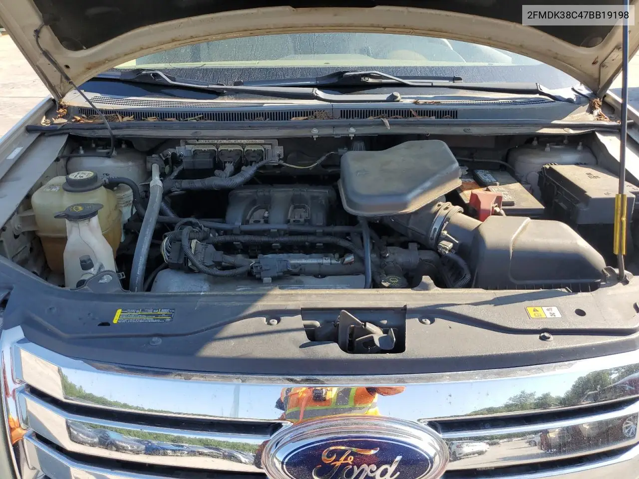 2007 Ford Edge Sel VIN: 2FMDK38C47BB19198 Lot: 61833545