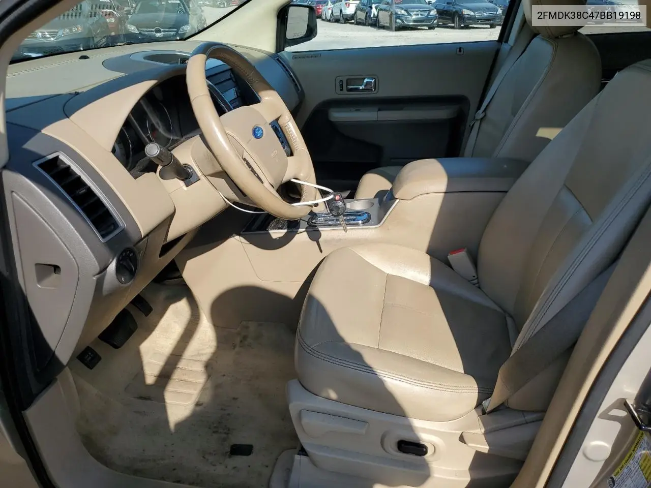 2007 Ford Edge Sel VIN: 2FMDK38C47BB19198 Lot: 61833545