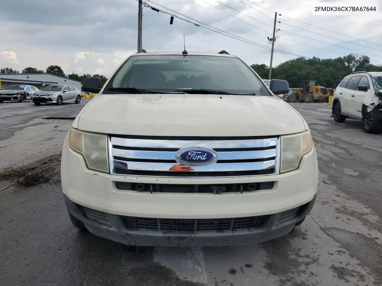 2007 Ford Edge Se VIN: 2FMDK36CX7BA67644 Lot: 62534035