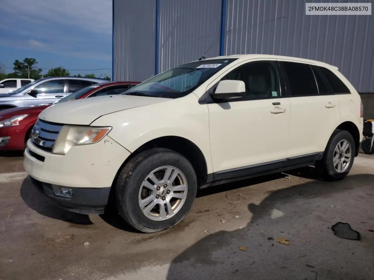 2008 Ford Edge Sel VIN: 2FMDK48C38BA08570 Lot: 56285265