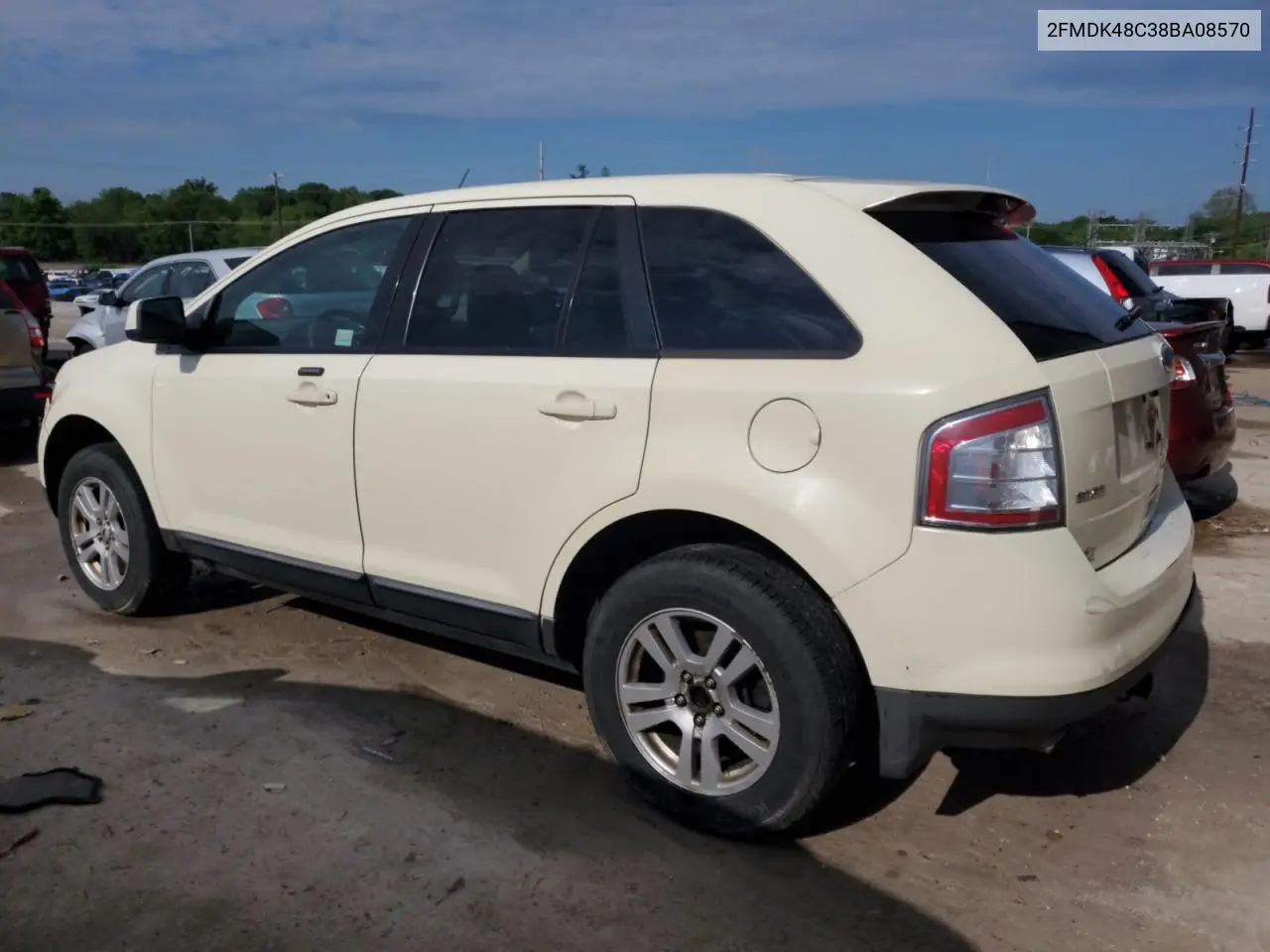 2008 Ford Edge Sel VIN: 2FMDK48C38BA08570 Lot: 56285265