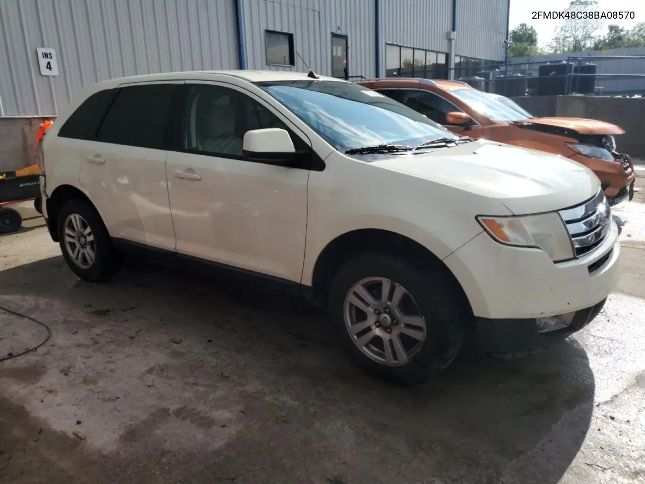 2008 Ford Edge Sel VIN: 2FMDK48C38BA08570 Lot: 56285265
