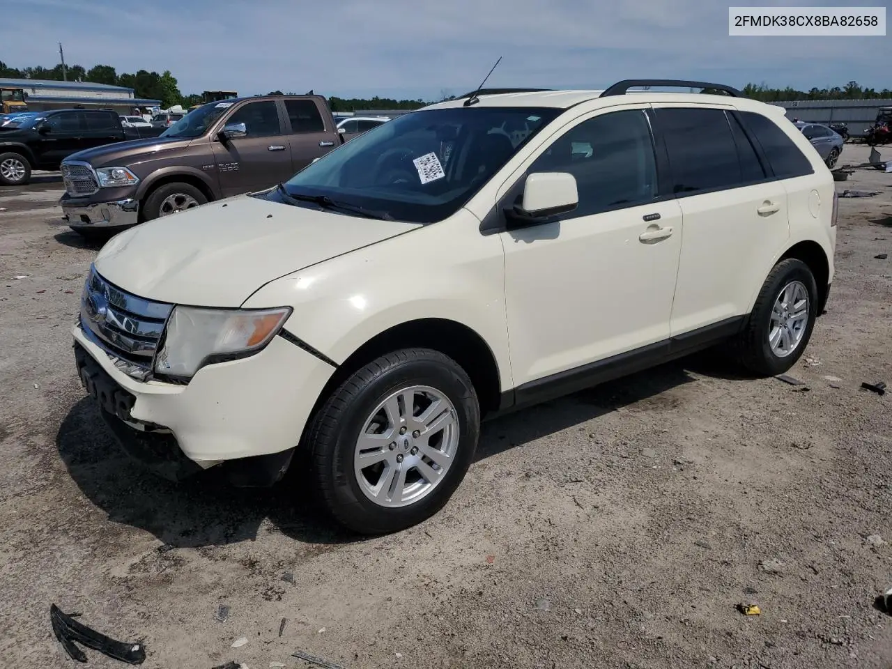 2008 Ford Edge Sel VIN: 2FMDK38CX8BA82658 Lot: 56415985