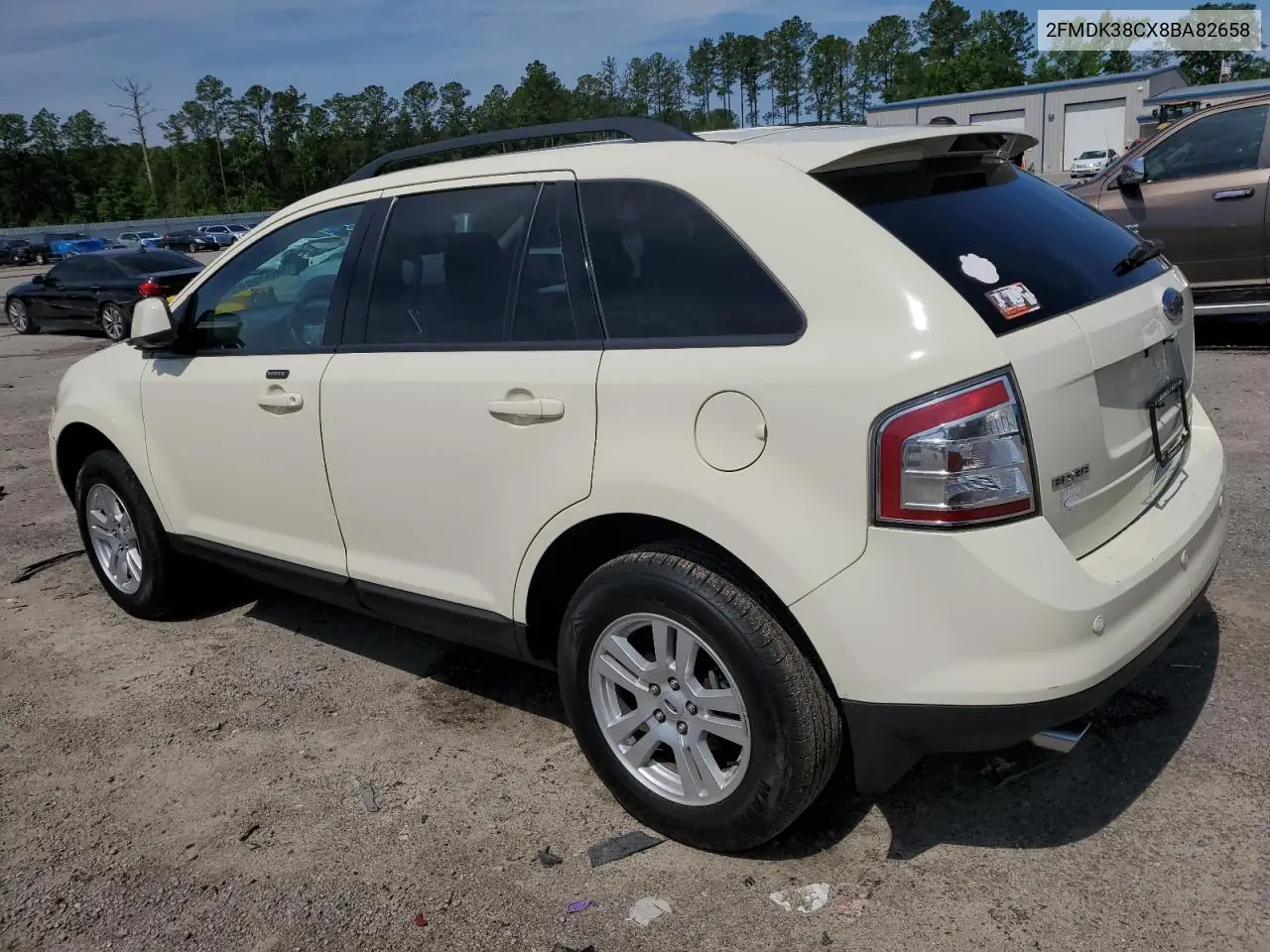 2008 Ford Edge Sel VIN: 2FMDK38CX8BA82658 Lot: 56415985