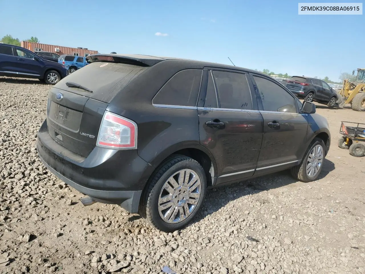 2008 Ford Edge Limited VIN: 2FMDK39C08BA06915 Lot: 56770545