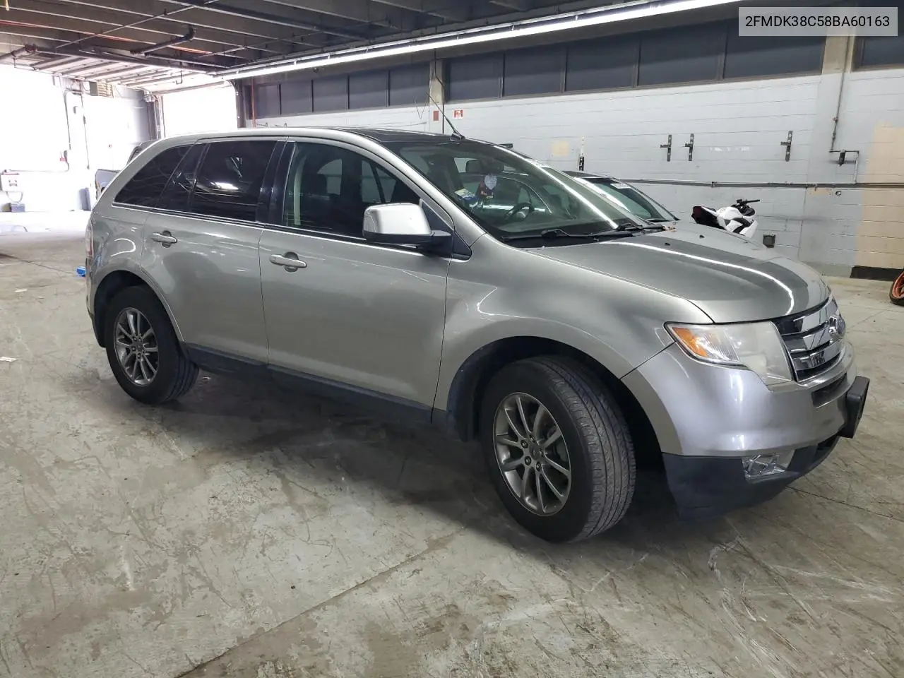 2008 Ford Edge Sel VIN: 2FMDK38C58BA60163 Lot: 63189455