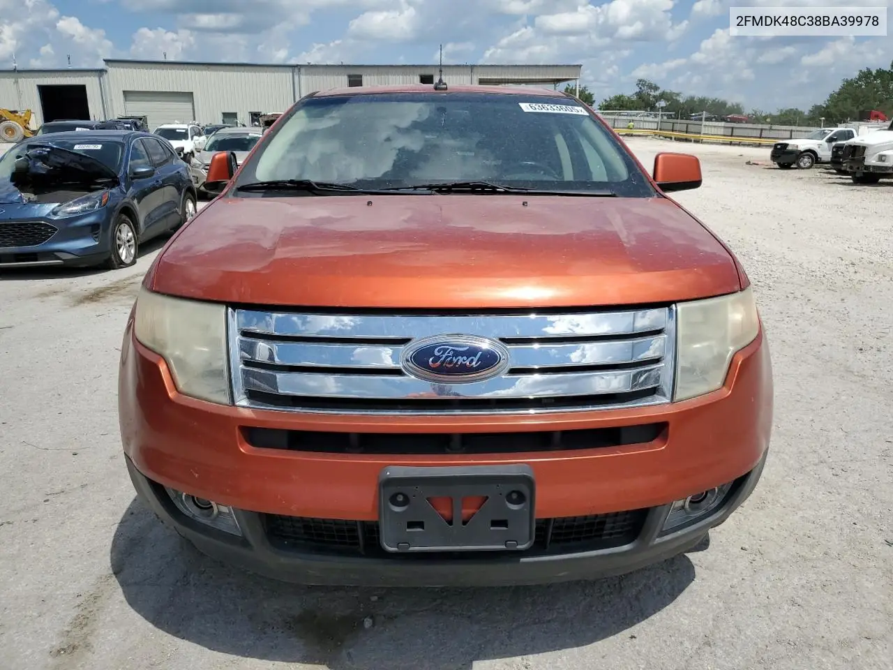 2008 Ford Edge Sel VIN: 2FMDK48C38BA39978 Lot: 63633605