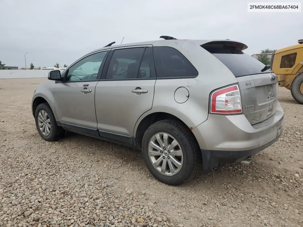 2008 Ford Edge Sel VIN: 2FMDK48C68BA67404 Lot: 64498845