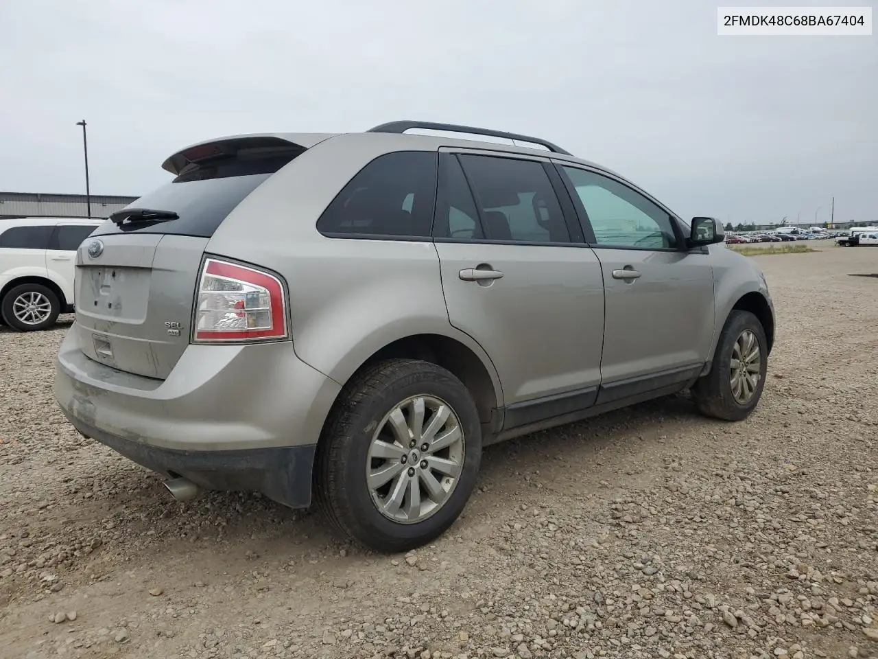 2008 Ford Edge Sel VIN: 2FMDK48C68BA67404 Lot: 64498845