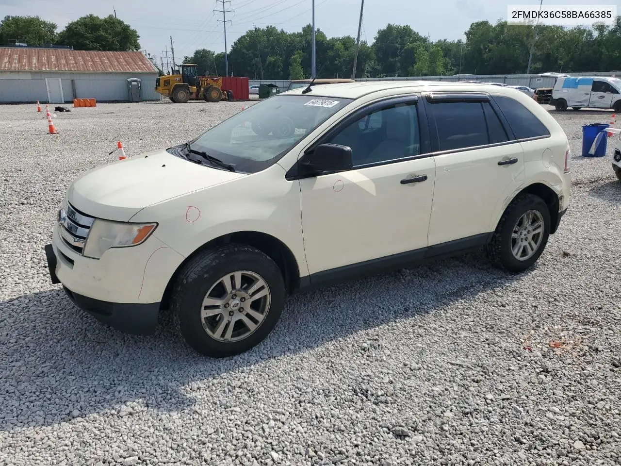 2008 Ford Edge Se VIN: 2FMDK36C58BA66385 Lot: 64879815