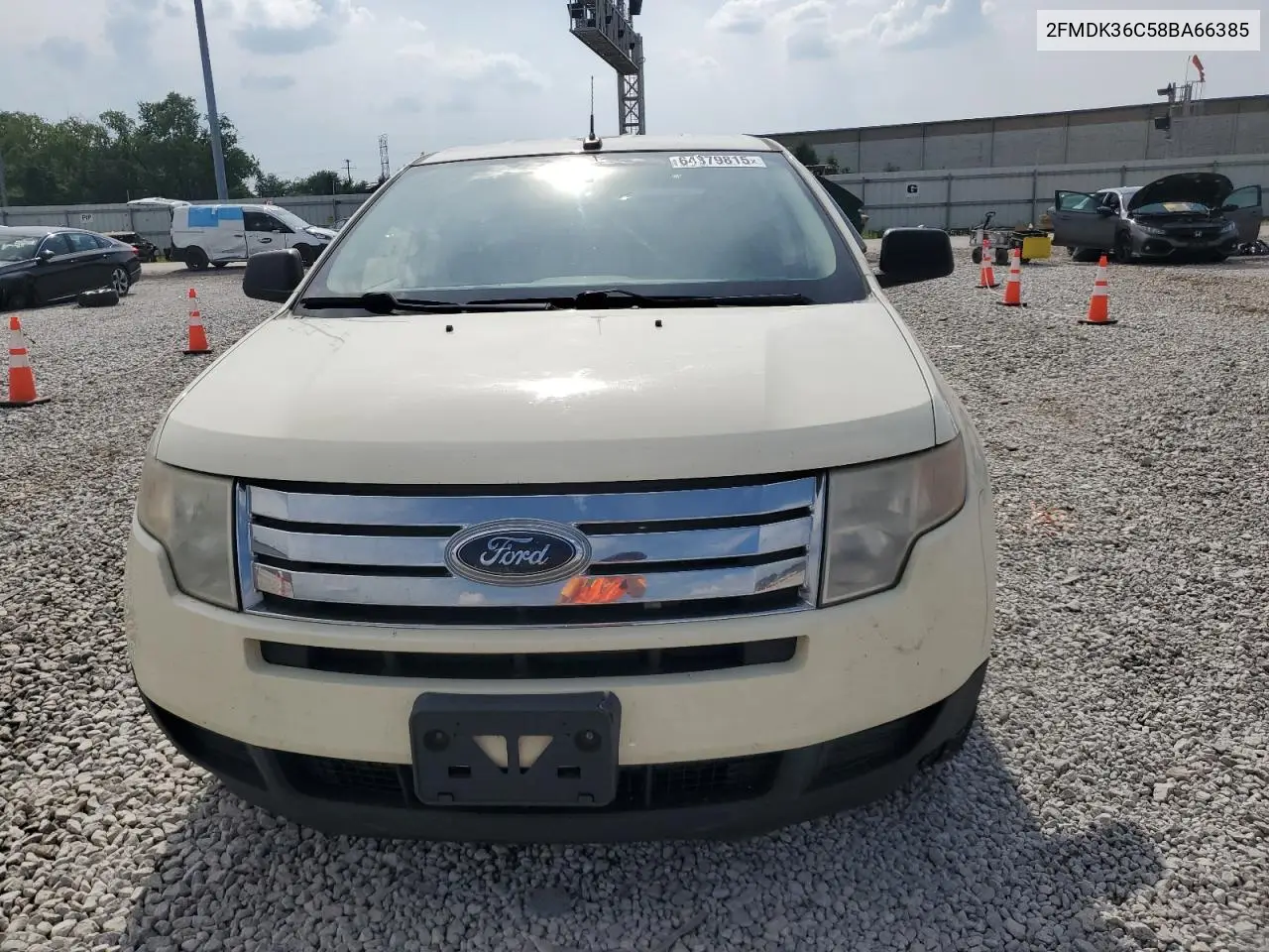 2008 Ford Edge Se VIN: 2FMDK36C58BA66385 Lot: 64879815