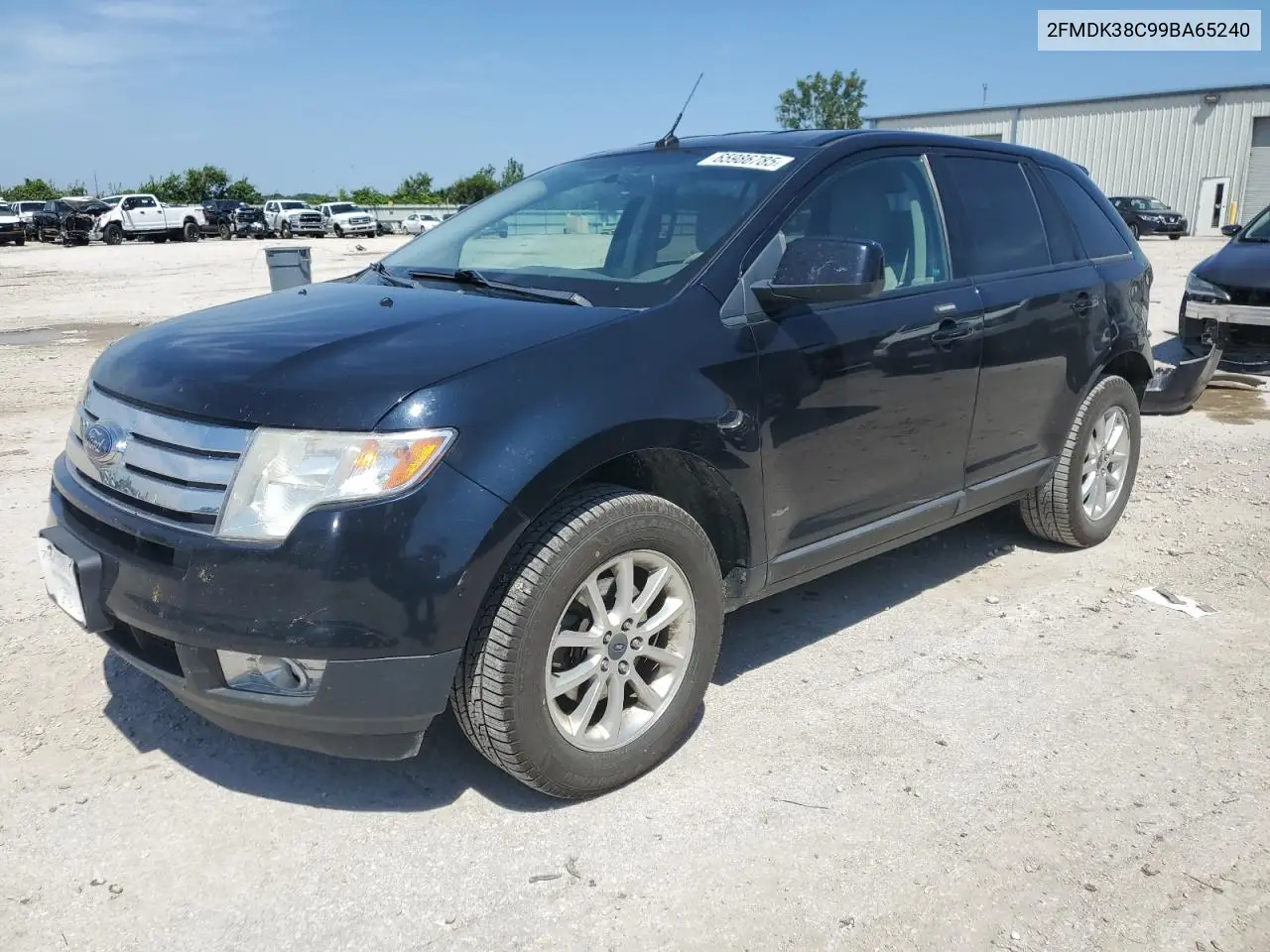 2009 Ford Edge Sel VIN: 2FMDK38C99BA65240 Lot: 65986785