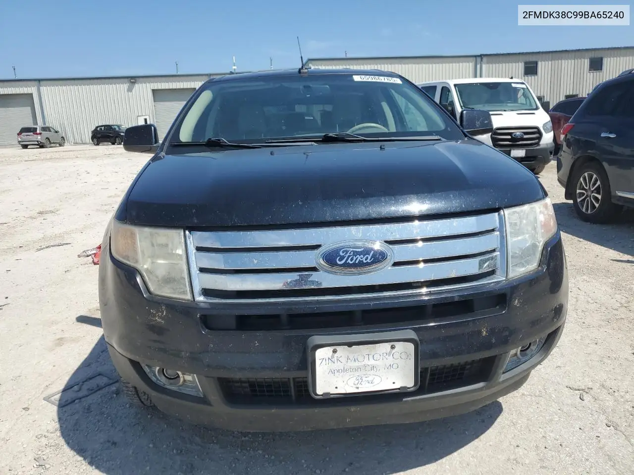 2009 Ford Edge Sel VIN: 2FMDK38C99BA65240 Lot: 65986785